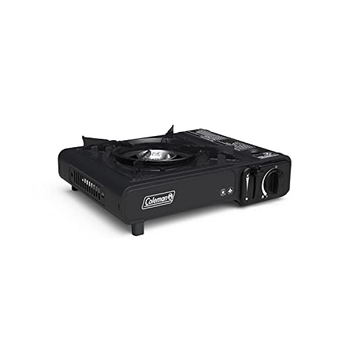 Coleman Classic 1-Burner Butane Stove, Portable Camping Cooktop with Carry Case & InstaStart Ignition, Adjustable Burner w...