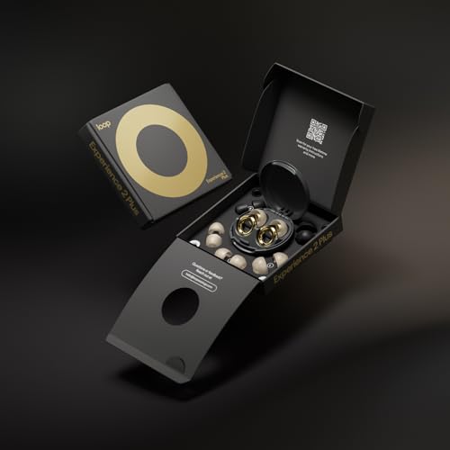 Loop Experience 2 Plus Ear Plugs – Stylish Certified Hearing Protection for Concerts & Festivals, Live Events, Sports, DJs...