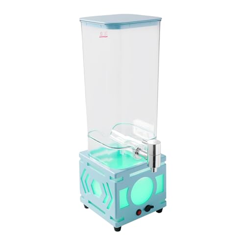 Beverage Dispenser, 3L Square Bottom Juice Dispenser LED Beer Drink Tower Dispensers Tea Juice Water Beverage Dispensing T...