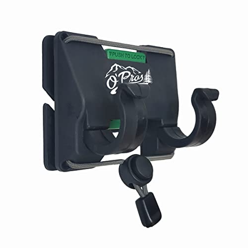 O’Pros 3rd Hand Belt Clip Rod Holder for Fly Fishing and Spinning Rods… (Mossy Oak Original Bottomlands Camo) (Mossy Oak E...