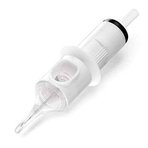 HAWINK 3RL Tattoo Needles Cartridge Bugpin 3 Round Liner X-Taper 50PCS with Membrane Professional Disposable EN05S-50-1003RL