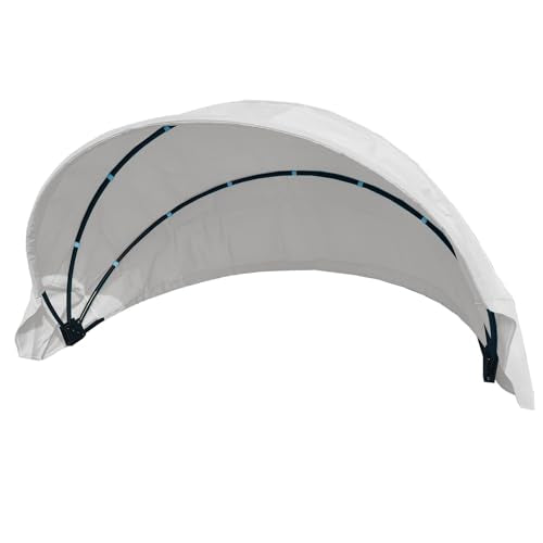 WQZWDFC Patio Daybed Canopy Replacement Top, Retractable Top Cover for 66in Outdoor Rattan Wicker Sectional Porch Sunbed (...