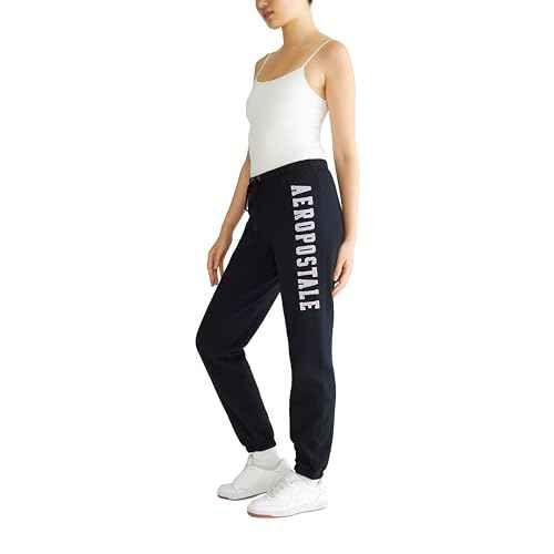 AEROPOSTALE Women's Aero Logo Cinch/Jogger Pant-Arches