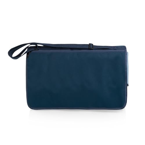 Picnic TIME Blanket Tote XL Outdoor Picnic Blanket, 70"x80" Foldable Beach Mat with Soft Fleece Top, Water-Resistant Backi...