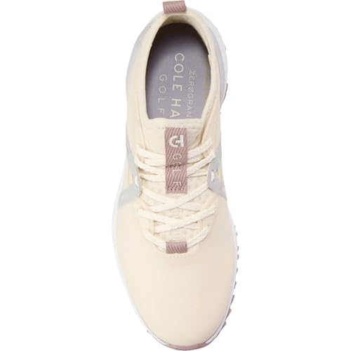 Cole Haan Zerogrand Overtake Golf Water Resistant, Ivory/Harbor Mist/Fawn/Optic White, 5.5-B US