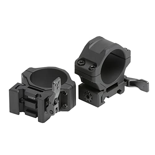 UTG ACCU-SYNC QR 30mm Low Profile Scope Rings, Picatinny, Black