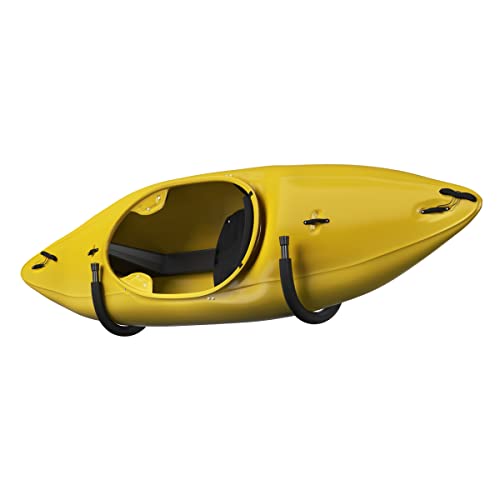 2-Pack of Kayak Storage Hook Sets - Kayak Wall Mount Hangers with 100lb Capacity Per Pair for Paddleboards, Surfboards,