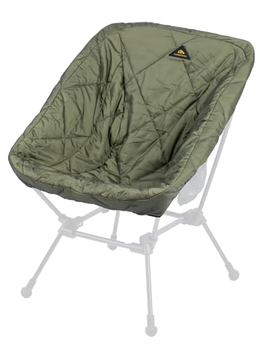 iClimb Quilted Seat Warmer Chair Cover for Ultralight Compact Folding Chair