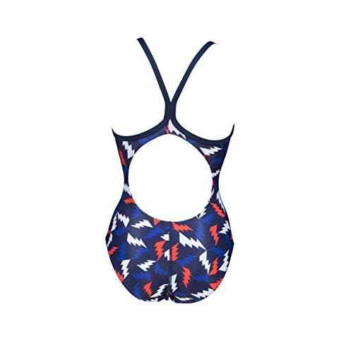 ARENA Women's Shattered Glass Light Drop Back One Piece Swimsuit