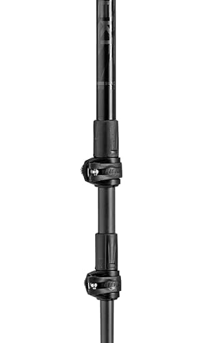LEKI Black Series Carbon Adjustable Lightweight Walking Poles for Trekking & Hiking
