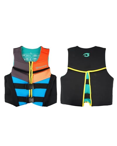 Owntop Swim Vest Youth Kids | Lightweight & Quick-Dry | Adjustable Buckles & Zipper | Kayak, Swimming Training, Boating - ...