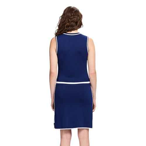 IZOD Womens Athletic Sweater Dress Sleeveless