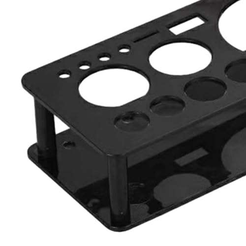 gazechimp Cocktail Shaker Stand Bartender Kits Storage Stand Durable Cocktail Bartending Set Stand for Beginners Party Wed...