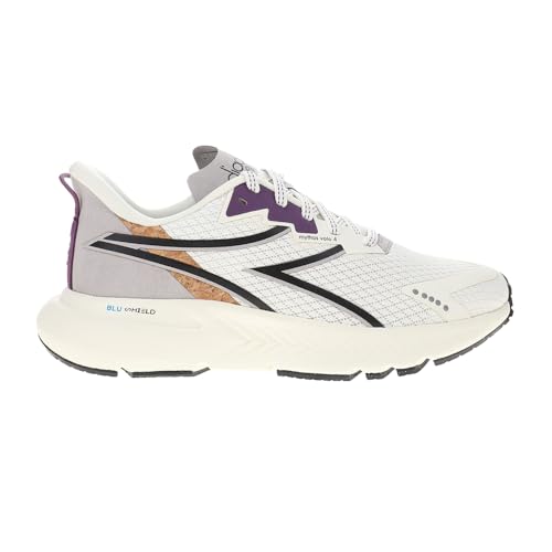 Diadora Womens Mythos Blushield Volo 4 2030 Running Sneakers Shoes - Off White