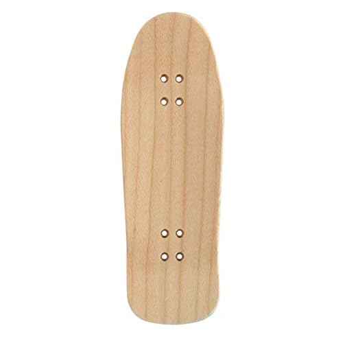 Wooden Fingerboard Carlsbad Cruiser Deck, The Classic - 34mm x 100mm - Handmade, Pro Shape & Size - Five Plies Wood Veneer - Includes Prolific Foam Tape - Teak Tuning