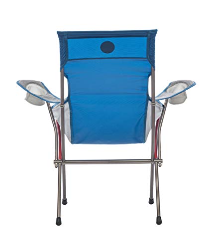 Big Agnes Inc Unisex's Agnes Big Six Armchair, Blue/Gray Camp Furniture, One Size