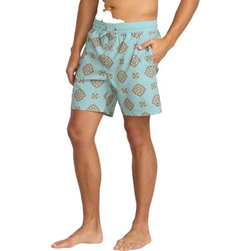 Billabong Good Times Layback Elastic Waist 16 Inch Swim Trunks