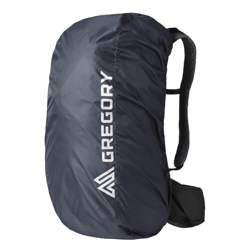 Gregory 30L-50L Waterproof Backpacking Raincover, Obsidian Black