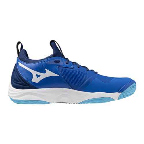 Mizuno Wave Momentum 3 Unisex Volleyball Shoe, Mugen Blue, 17 US Men