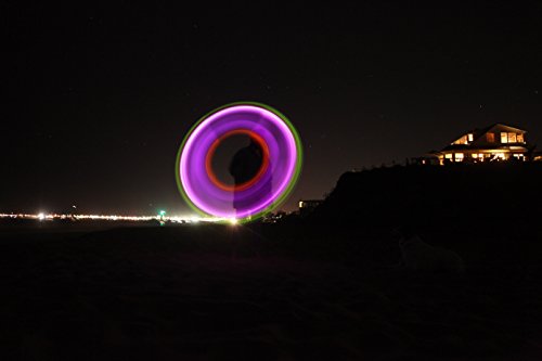 Foxtail LED - Outdoor Throw and Catch Light Up Game - Foam Ball & Tail Glow at Night - Play in The Dark - Fun Gift Idea fo...