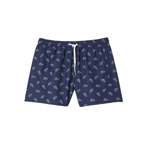 Lacoste Men's Standard Allover Croc Swim Short