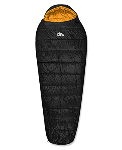 iClimb 3M Thinsulate Insulation Mummy Sleeping Bag with Compression Sack Ultralight Compact Warm Washable for Adults Indoo...