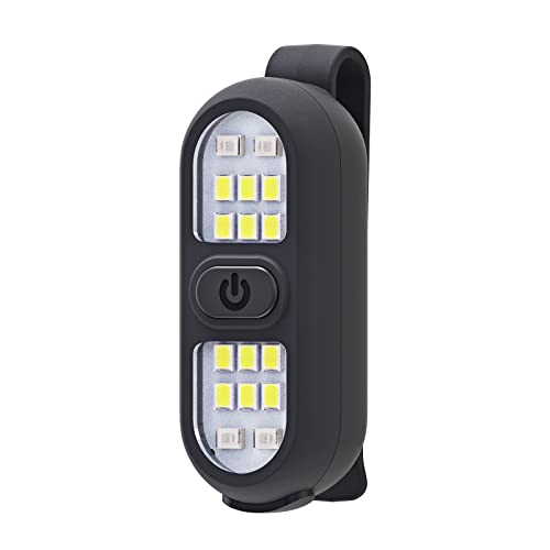 Clip on Flashlight, Running Lights for Runners Dog Light for Dog Walking at Night Rechargeable Safety Portable EDC Flashli...