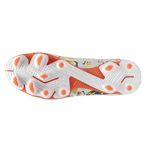 PUMA Mens Future 7 Match Creativity Firm GroundAg Soccer Cleats - White