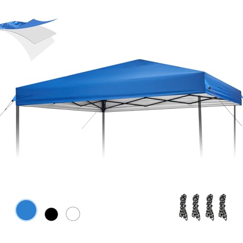 10×10 Canopy Replacement Top, Pop Up Canopy Replacement Tent Cover for Straight Leg Frame, Waterproof Canopy Top Cover for...