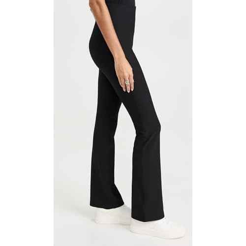 Lacoste Women's Ribbed Flare Pants