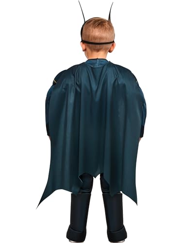 Rubies DC League of Super Pets: Batman Costume for Toddlers, Boy's 4T
