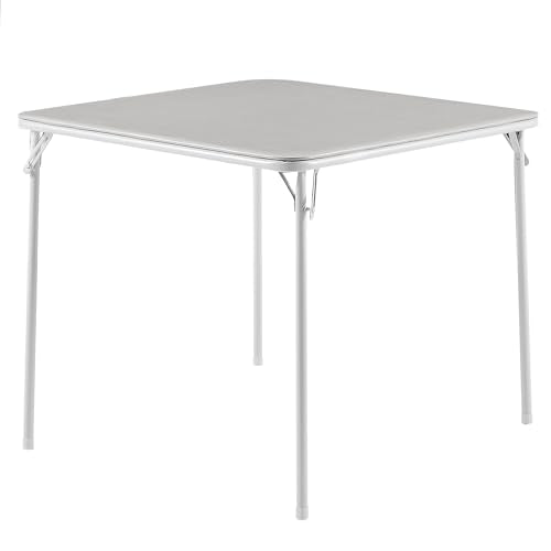 VECELO 34'' Folding Table with Soft Padded Tabletop, Portable Multifunctional for Indoor/Outdoor, Home, Parties, Picnics, ...