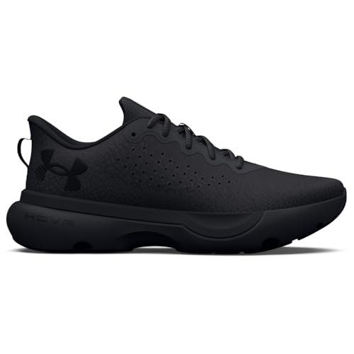 Under Armour Men's Infinite, (002) Black/Black/Black, 7.5, US