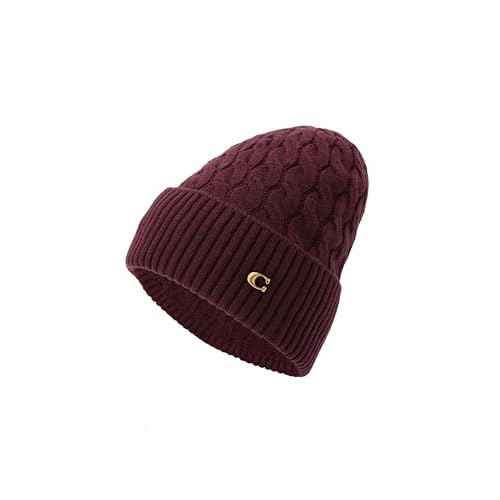 Coach Womens Cable Beanie