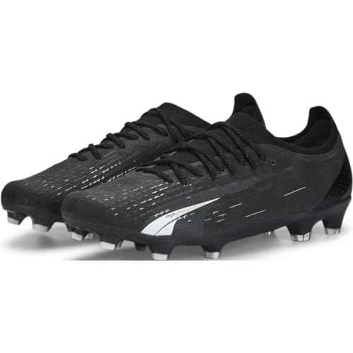 PUMA Ultra Ultimate FG/AG Men's Soccer Cleats (us_Footwear_Size_System, Adult, Men, Numeric, Medium, Numeric_7_Point_5) Black