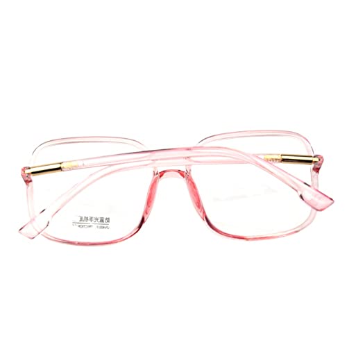 Shiratori Woman's New Retro Blue Light Blocking Glasses Big frame Nerd Eyeglasses Frame Anti Blue Ray Computer Game Glasse...