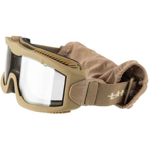Lancer Tactical AERO Airsoft Tactical Safety Goggles ANSI Z87.1-Anti-Fog Glasses, 3mm Dual Pane Lens for Hunting, Paintball