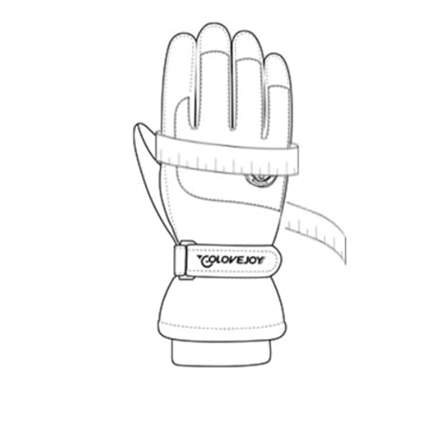 Winter Waterproof Ski Snow Warm Gloves for Women Men Windproof Cold Weather for Cycling Sports Outdoor Daily Work