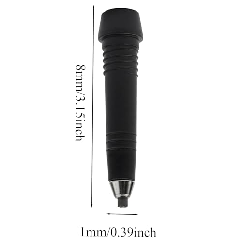 10 Pieces Trekking Pole Tips, Tungsten Steel Rod End Tip, Walking Sticks Accessories, Rubber Feet for Hiking Pole - Climbi...