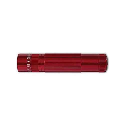 Maglite XL200 LED 3-Cell AAA Flashlight, Red