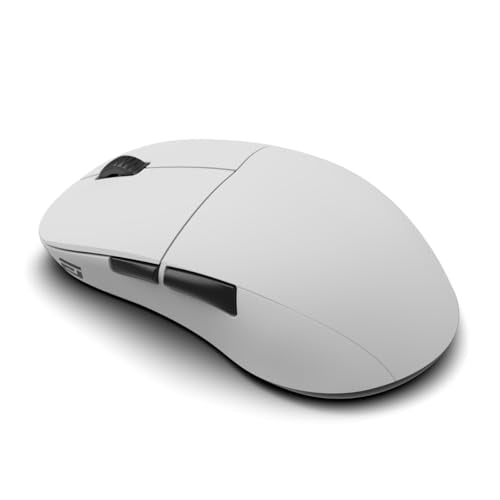 ENDGAME GEAR XM2w 4k v2 Wireless Gaming Mouse White – 30K DPI Optical Sensor, 4000Hz Polling, Claw-Grip Design for Medium ...