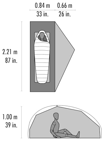MSR Freelite 1-Person Ultralight Backpacking Tent | Ultralight, Backpacking
