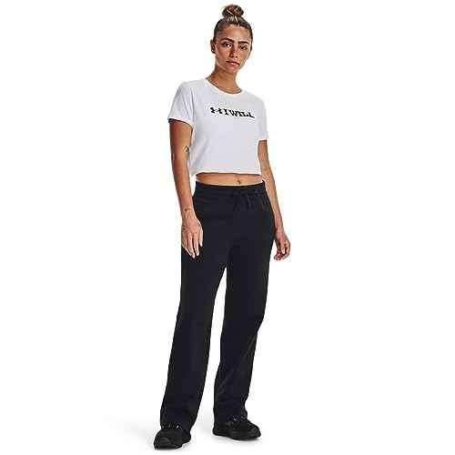 Under Armour Womens Rival Fleece Straight Leg Pants