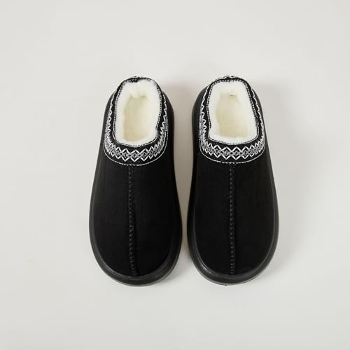 Women's Slippers Indoor Outdoor Home Comfy Non-Slip Winter Slip On Warm Memory Foam Shoes