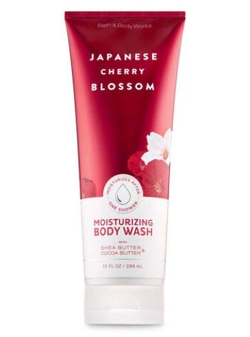 Bath and Body Works - Japanese Cherry Blossom - Moisturizing Body Wash, Fine Fragrance Mist and Ultra Shea Body Cream - 3 pc - G