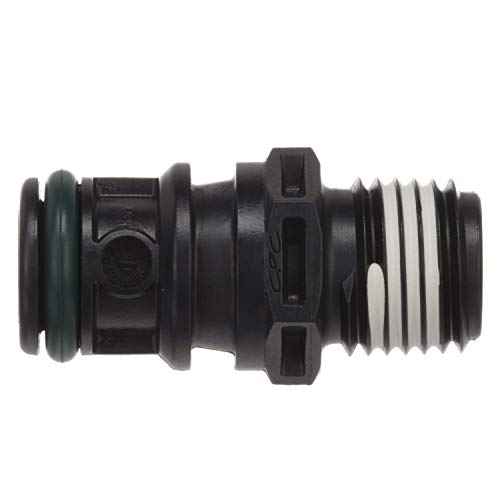 Attwood 8838TM6 Universal Sprayless Connector, Prevents Fuel Spray from Fuel Line, Tank Male, ¨ù-Inch NPT with Thread Sealant