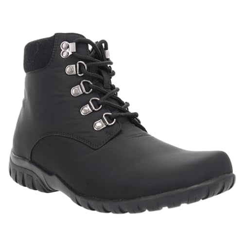 Propet Womens Dani Winter Lace Up Casual Boots Ankle Low Heel 1-2" - Grey