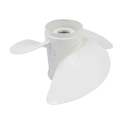 GELUOXI 14" x 11" Outboard Boat Propeller Replacement for Yamaha 60 70 75 80 85 90 115 HP 15 Spline 6E5-45954-00-EL
