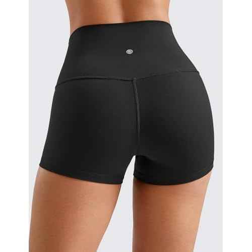 CRZ YOGA Butterluxe Biker Shorts 2.5"- High Waisted Yoga Workout Spandex Womens Running Volleyball Booty