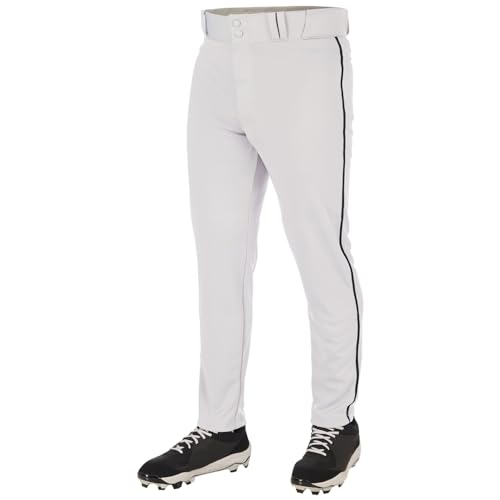 CHAMPRO Unisex-Adult Triple Crown 2.0 Tapered Bottom Baseball Pants with Braid